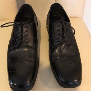 Men’s Black Leather Dress Shoe Size 11